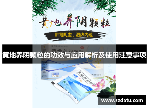 黄地养阴颗粒的功效与应用解析及使用注意事项